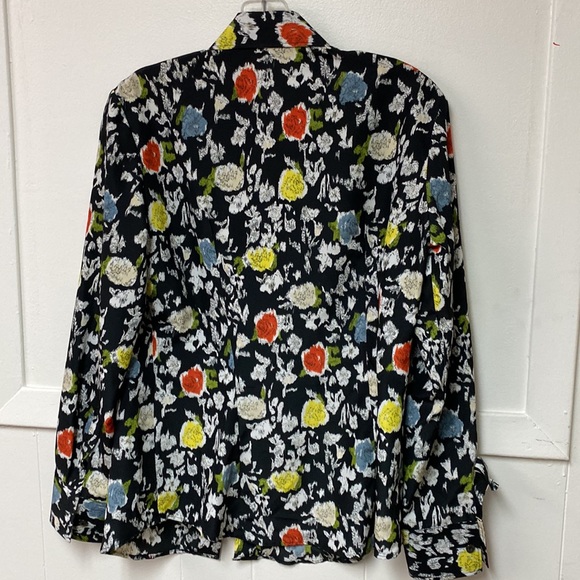 Alberto Biani Made in Italy 🇮🇹 Beautiful Print ButtonDown Shirt - Picture 3 of 13